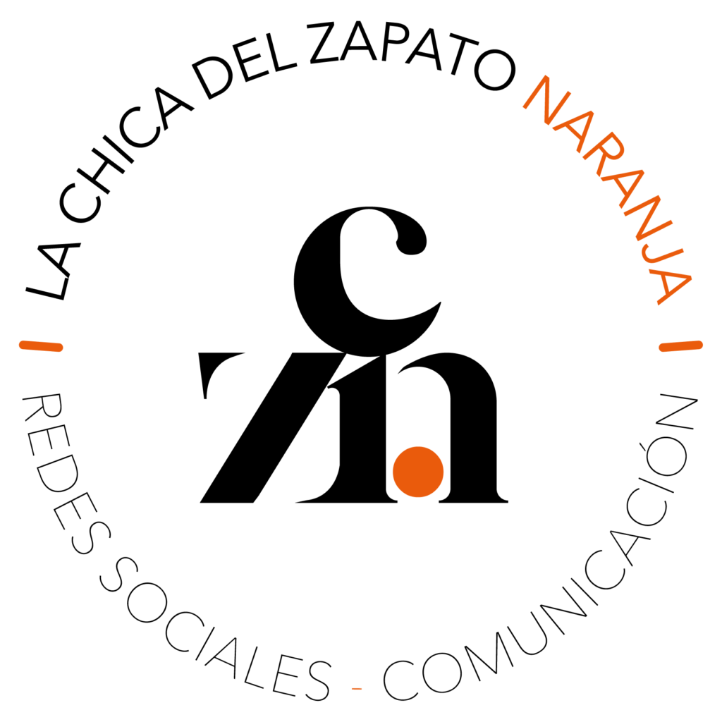 Logo Chica Zapato Naranja